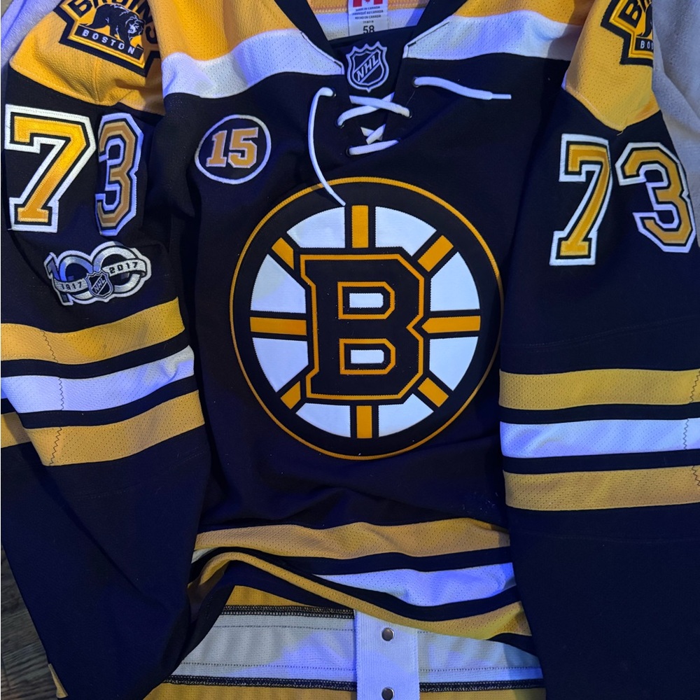Striped Black and Yellow Jersey